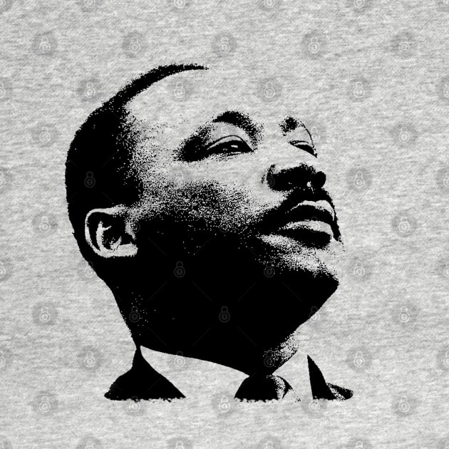 Martin Luther King Portrait  Pop Art by phatvo